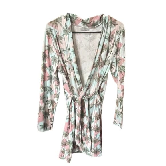 JV Joan Vass size L palm print robe. - Picture 1 of 7
